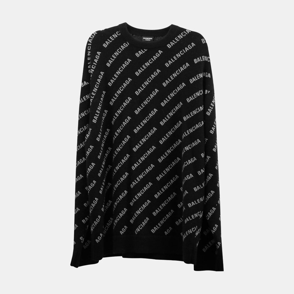 Balenciaga Jumper Printed Cashmere Sweater
